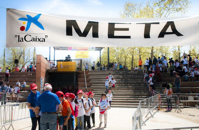  La meta i final de la 56a Marxa Infantil