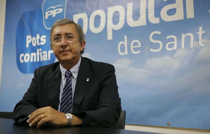 Jorge Carreras, portaveu del grup local del Partit Popular. FOTO: Artur Ribera