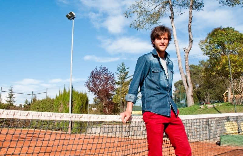 Joao Sousa, al Club Esportiu Valldoreix. FOTO: David Molina