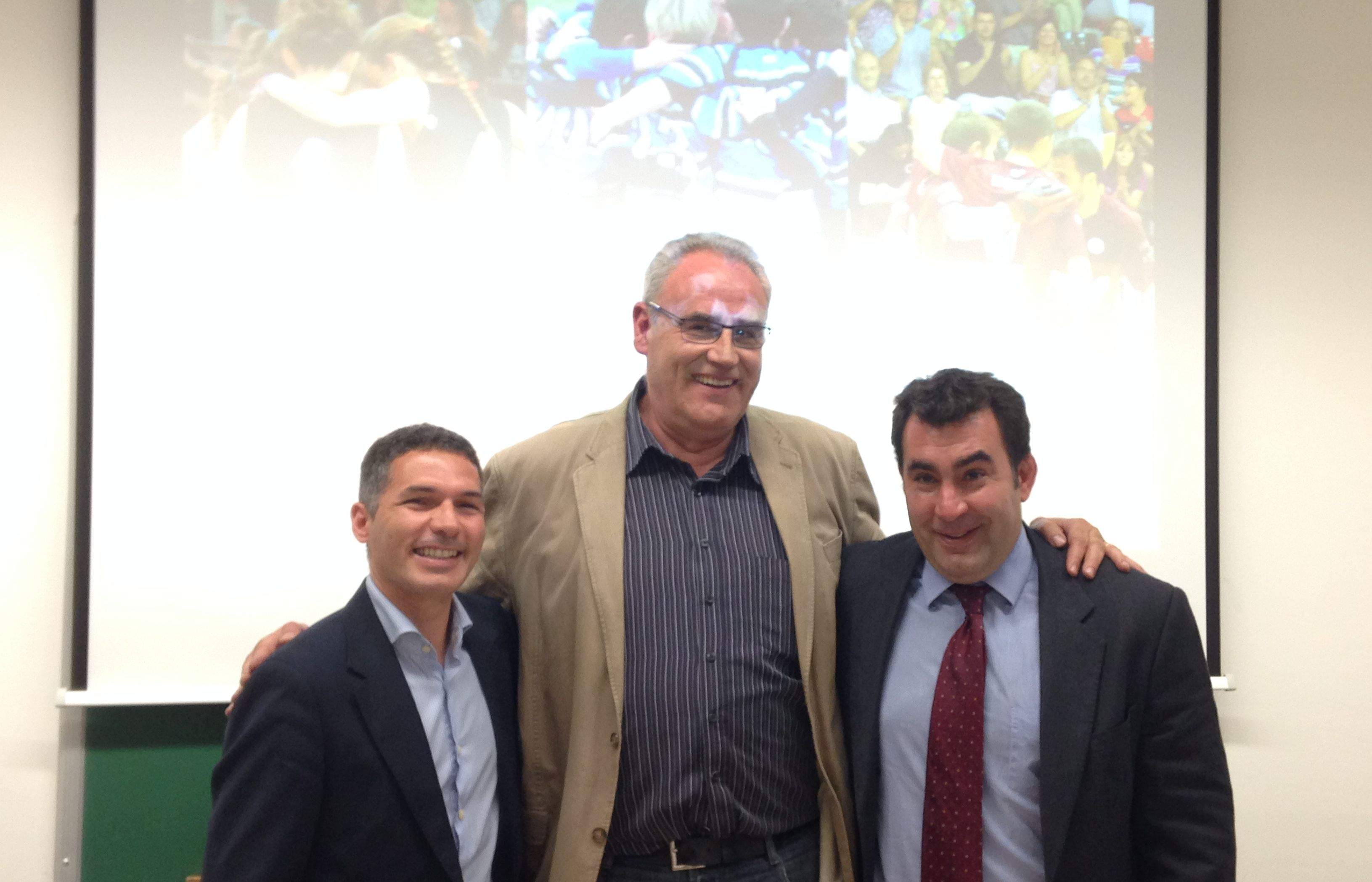 Francesc Marzá, Miquel Martínez i Mauri Benito. FOTO: C.Caballé