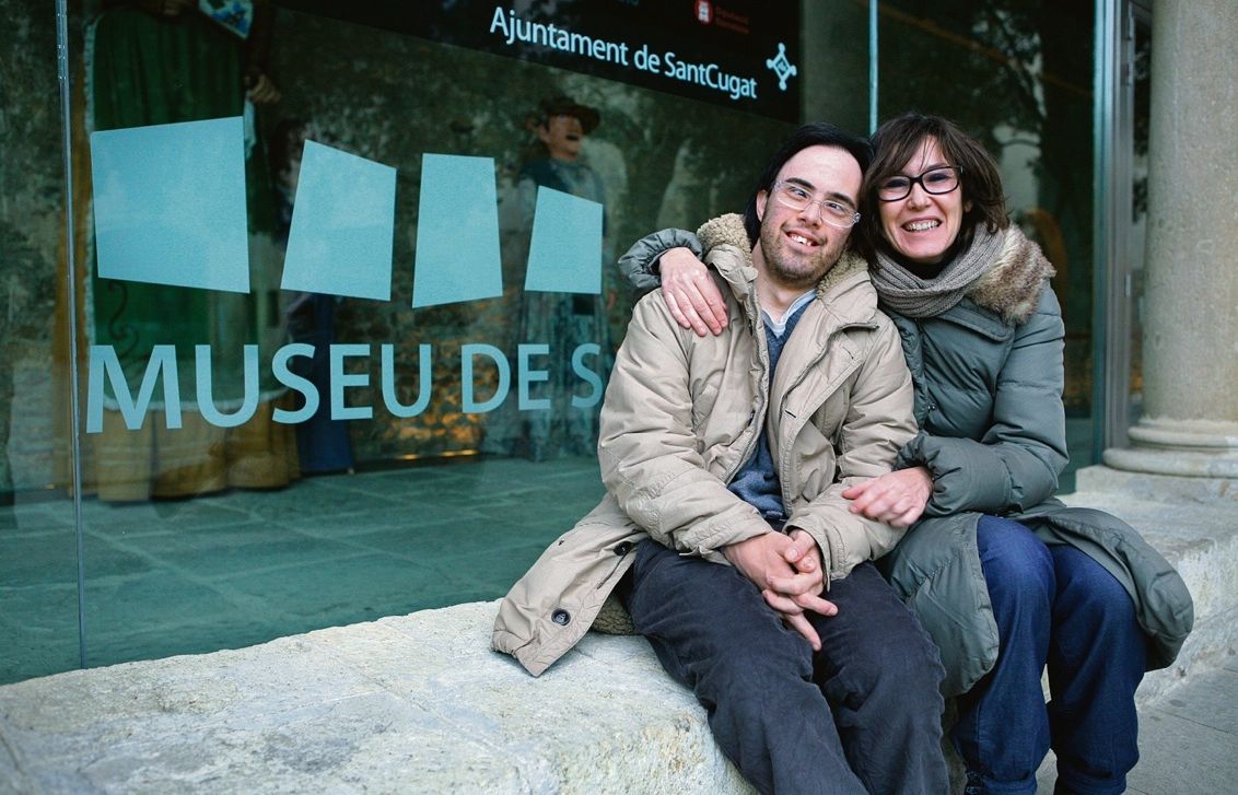 LAleix Banquells i la Carme Parellada. FOTO: Artur Ribera