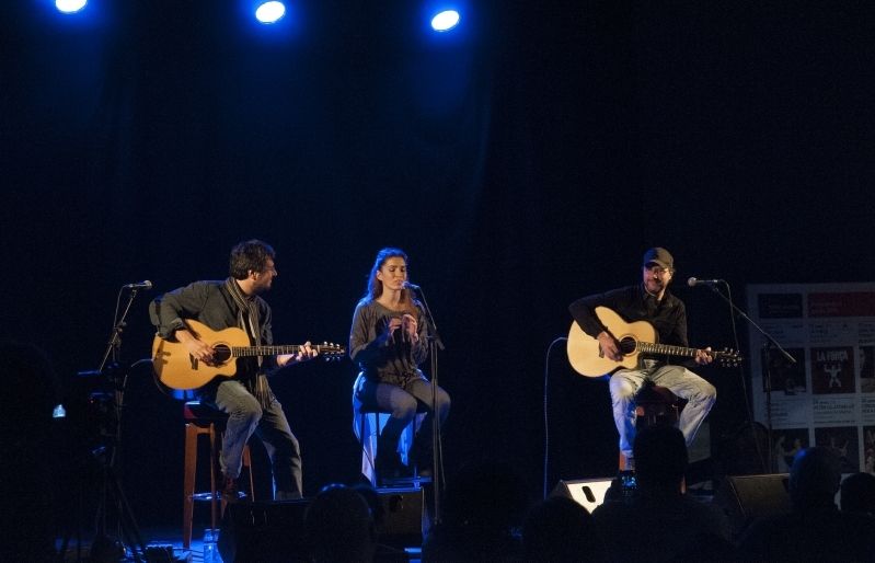 El darrer concert de La Porta dels Somnis a Sant Cugat. FOTO: Amanda Bernal