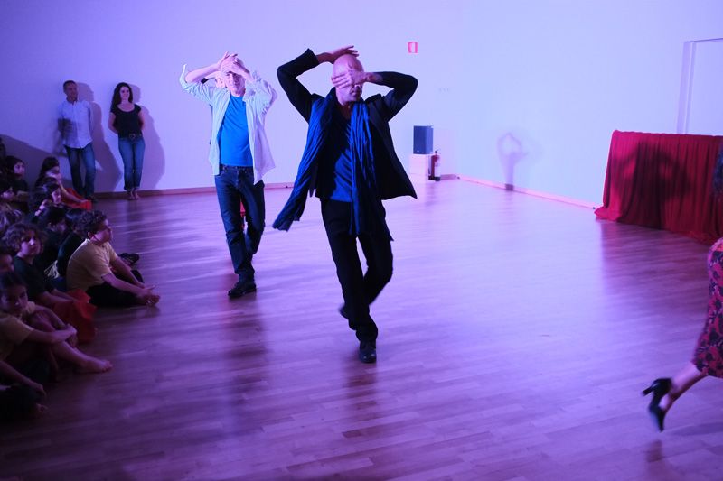 Inauguració de la sala Joan Serra de l'Esbart Sant Cugat amb Factoria Mascaró