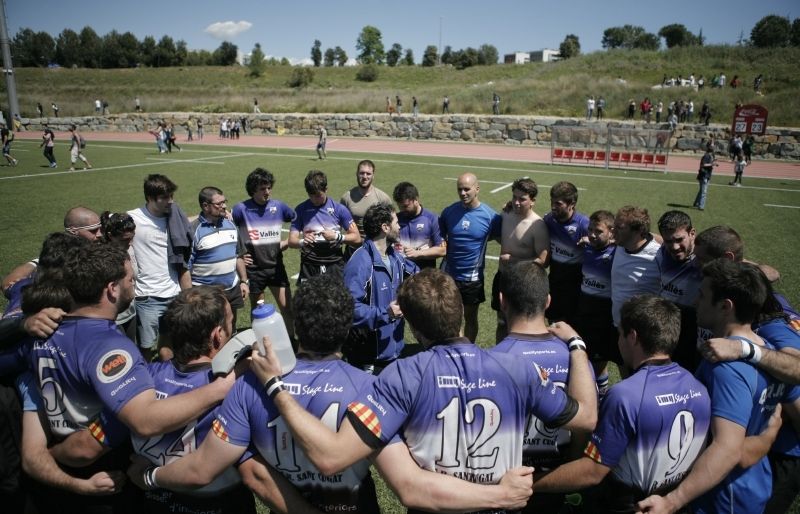 El Club de Rugby Sant Cugat rep diumenge el CR Atlético Portuense. FOTO: Artur Ribera