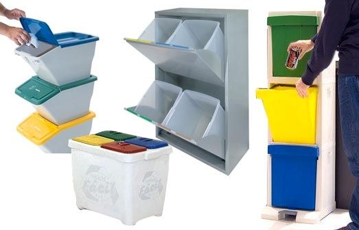 Cubells d'escombraries amb disseny i funcionalitat. FOTO: Cedida