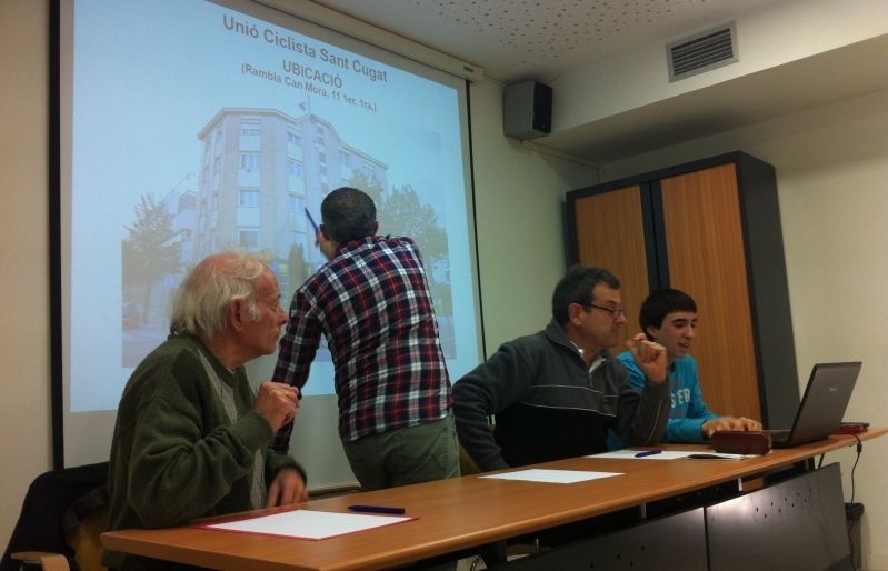 La Unió Ciclista ja va explicar el 30 de novembre als socis on estava situada la seu social. FOTO: À. L. P.