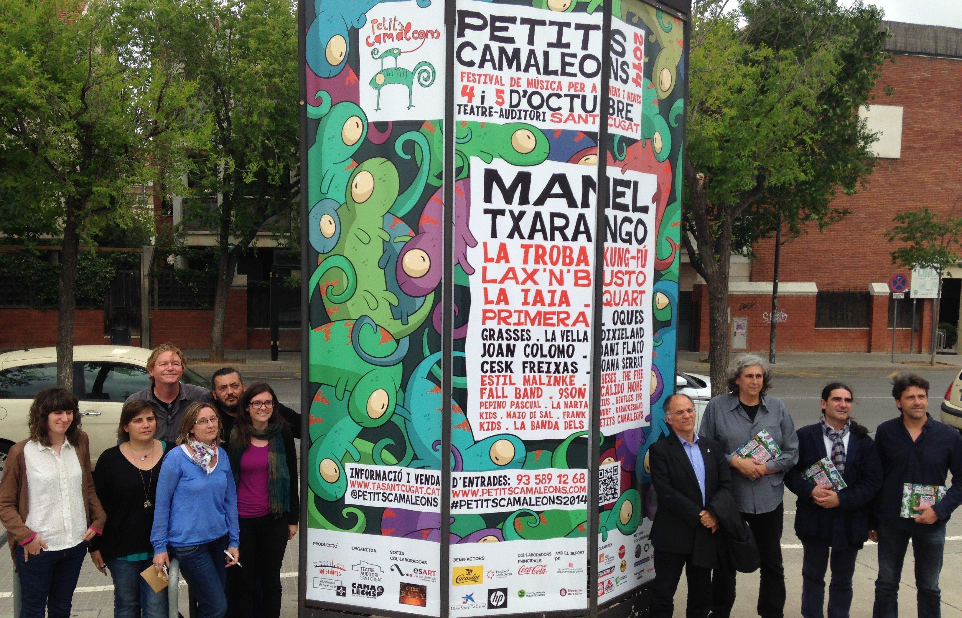 El cartell d'enguany és obra d'Àlex Roca: FOTO: C.Caballé
