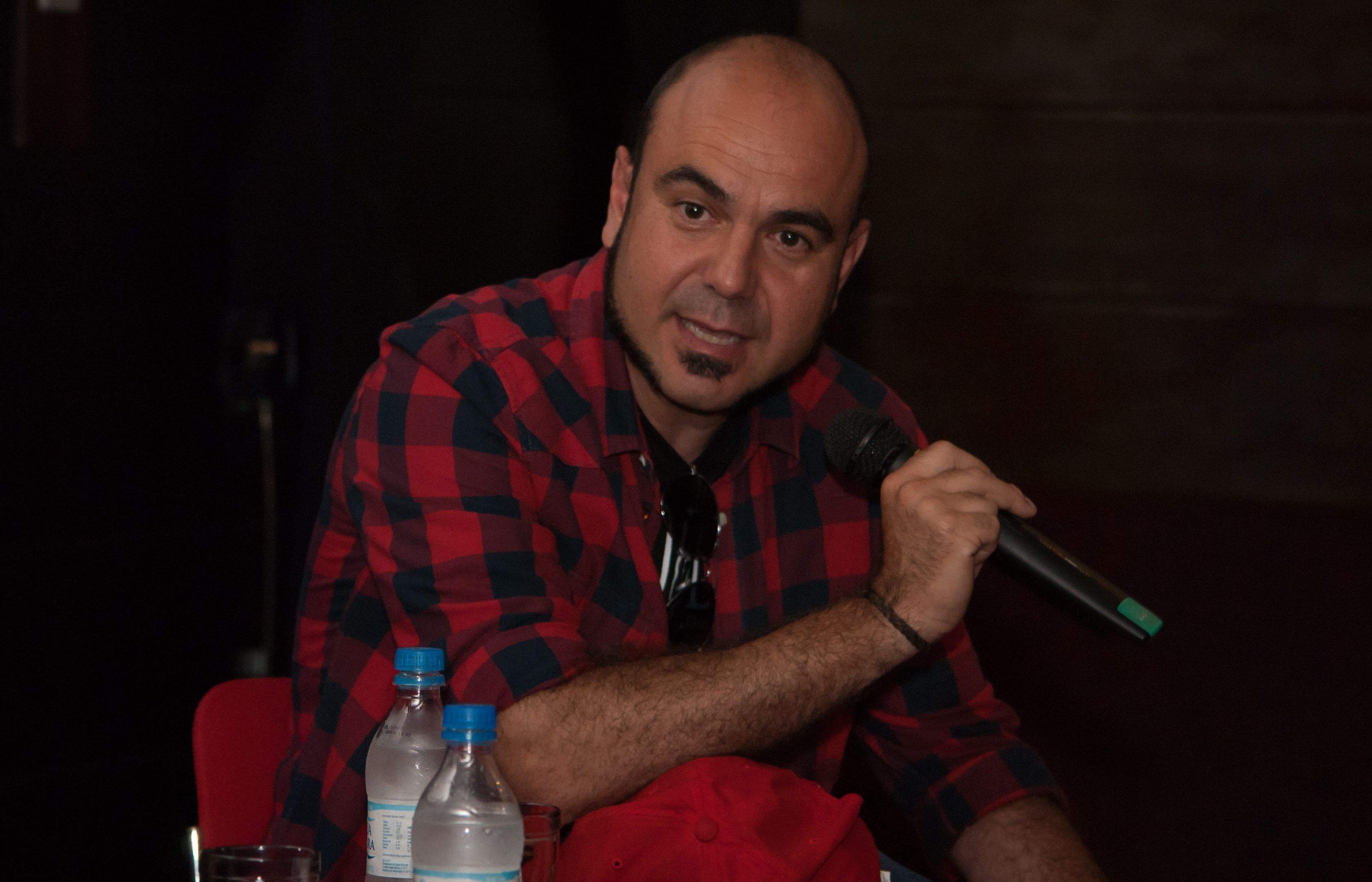 Marc Carreté al Fantaspoa. FOTO: Mariene Velesan