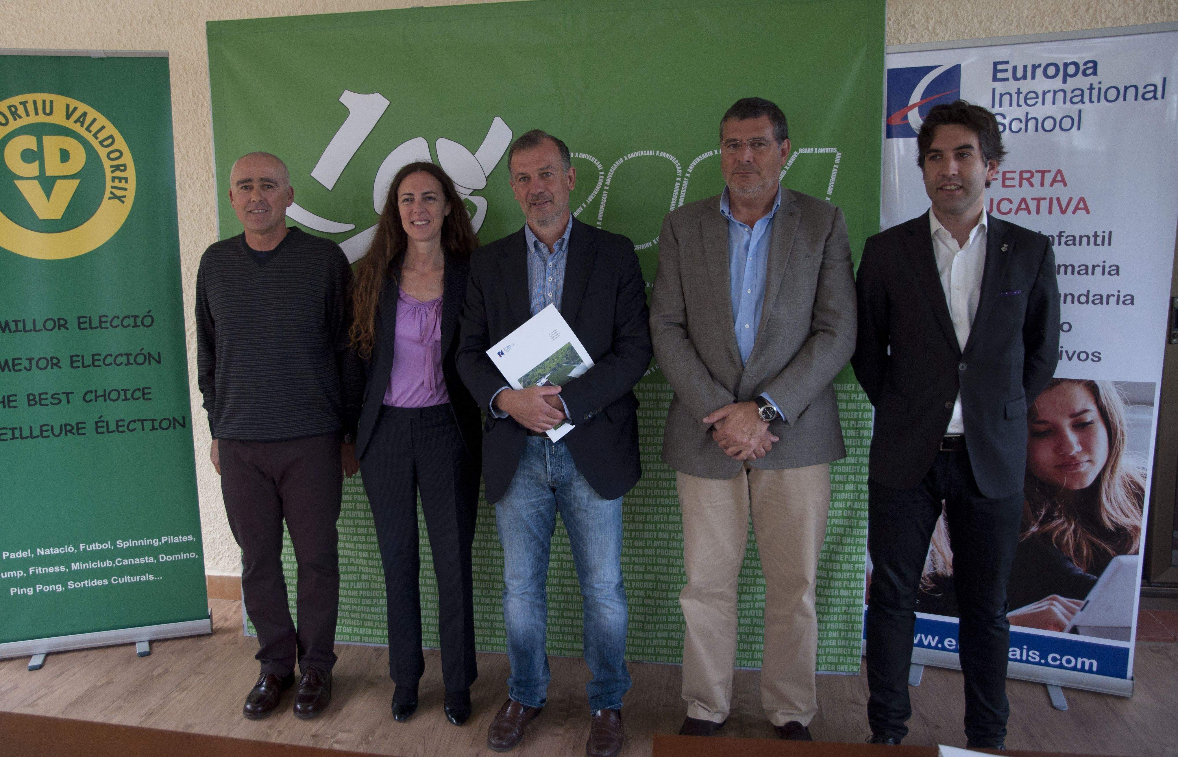 Margets, Herranz, Pradell, Puig i Tizón. FOTO: Pere Fernández