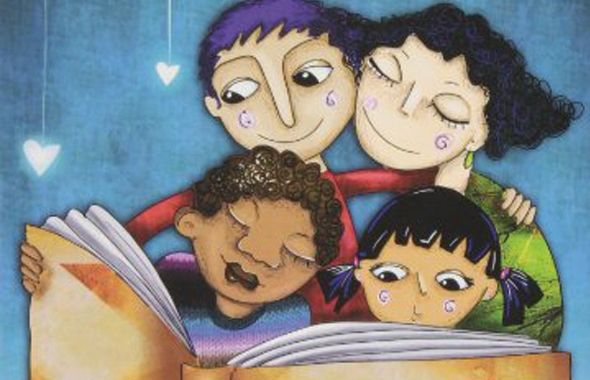 Portada del llibre Cuentos para familias de corazón