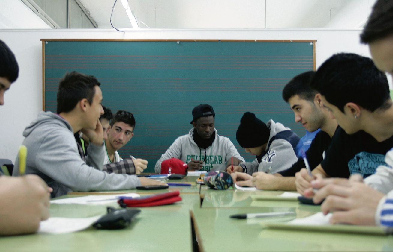 El PQPI, finançat per lAjuntament i Ensenyament, té la seu fixada al Casal de Mira-sol. FOTO: Cedida