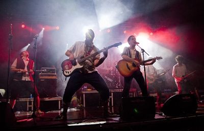 Concert de Ebri Knight en una edició anterior de la Festa de la Unitat Popular (CUP) a Sant Cugat 