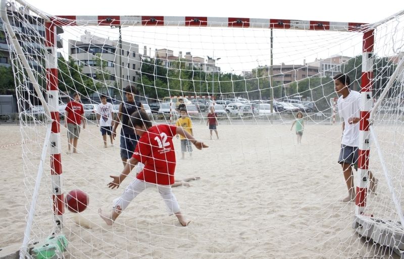 El sorral, un dels molts atractius de l'Esport al Carrer. FOTO: Arxiu