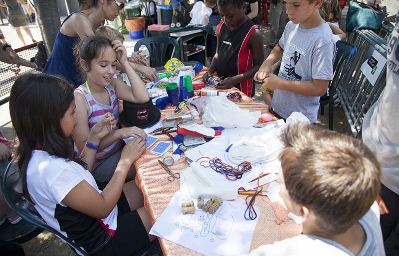 La Festa de la Infància ha ofertat un munt d'activitats. FOTO: Lali Puig