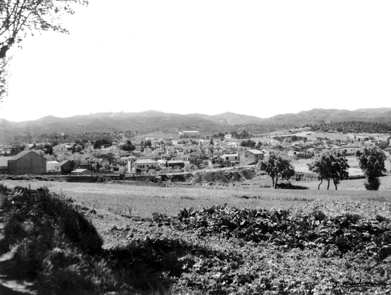 Zona del Parc Central a principis del s. XX