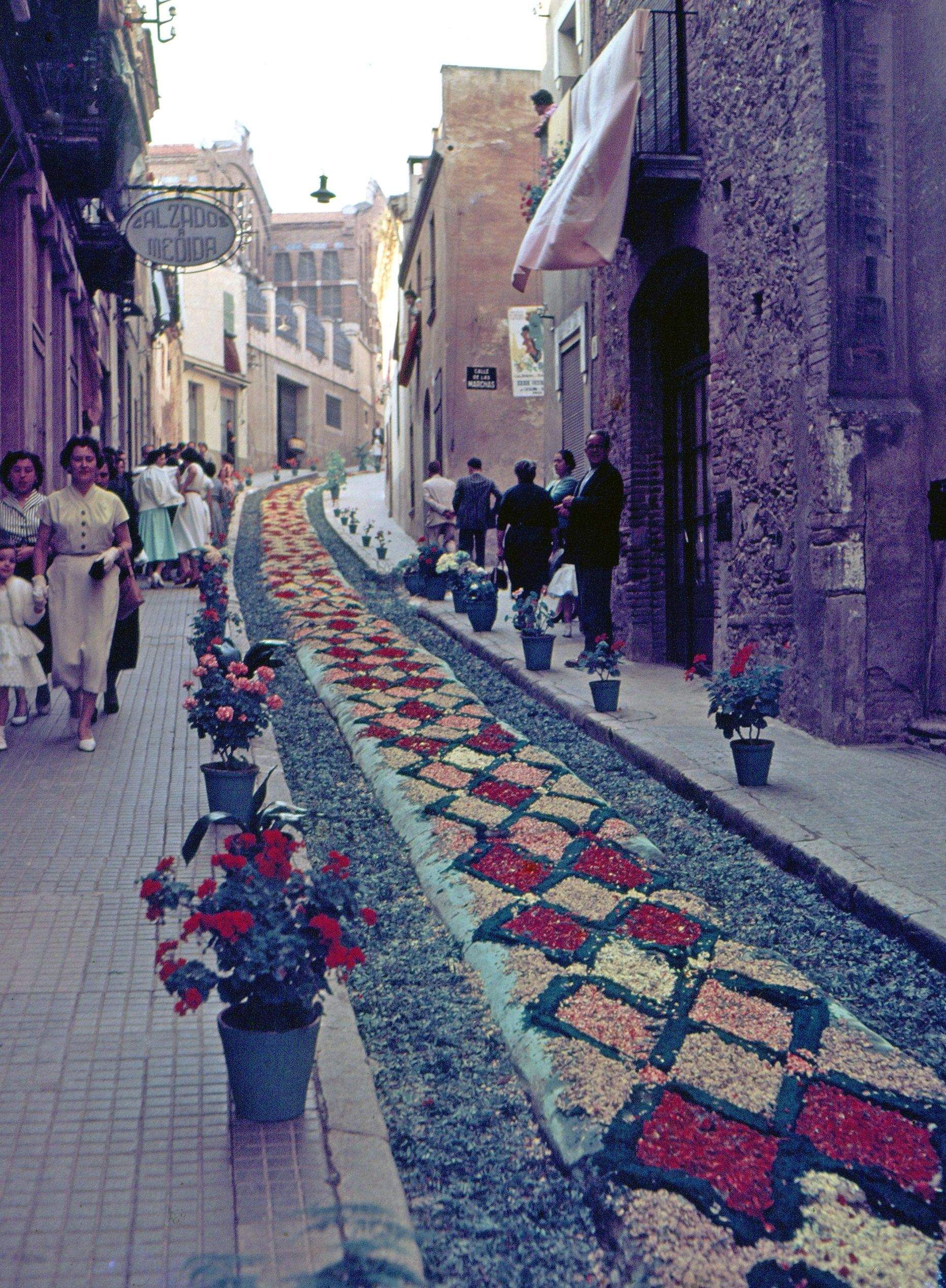 Carrer d'Endavallada. 1955