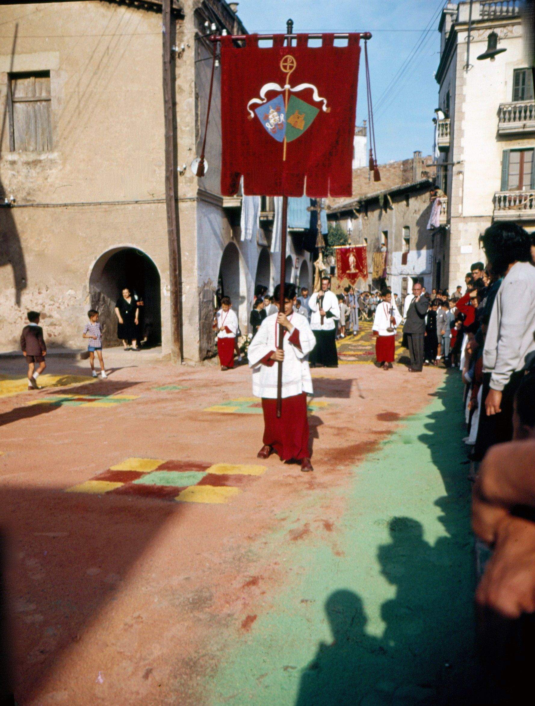 Plaça de Sant Pere, 1954