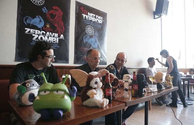 La presentació de la Nit del Terror s'ha fet al Cafè Auditori. FOTO: Artur Ribera