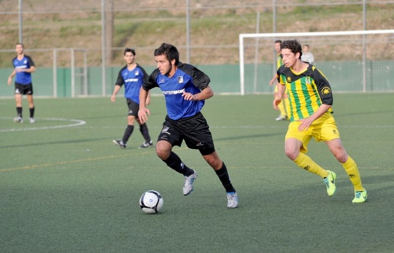 Joan Suriol, un dels molts jugadors formats al Junior FC. FOTO: Amanda Bernal