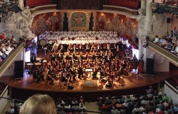 Un Palu de la Música ple de gom a gom. FOTO: Cedida