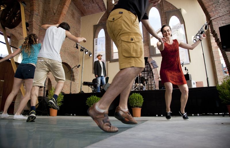 Plaça del Jazz de Festa Major. FOTO: Lali Puig