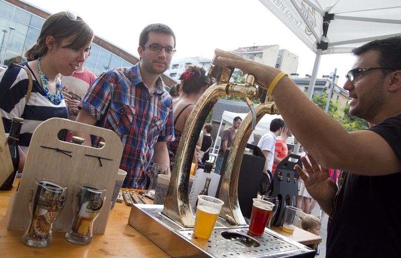 Sant Q Beer se celebra aquest any a la plaça Barcelona FOTO: Lali Puig