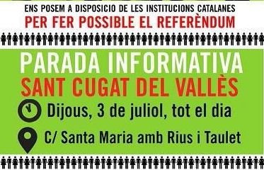 La paradeta s'instal·larà a la plaça dels Quatre Cantons.