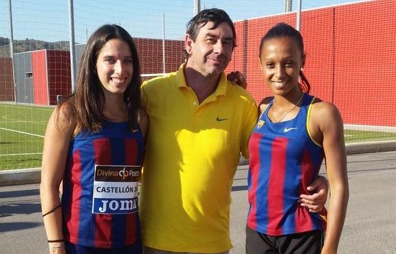 Cora Salas Planes, a l'esquerre de la imatge, ha aconseguit dues medalles de plata al Campionat d'Espanya Júnior. FOTO: @CoraSalasPlanas