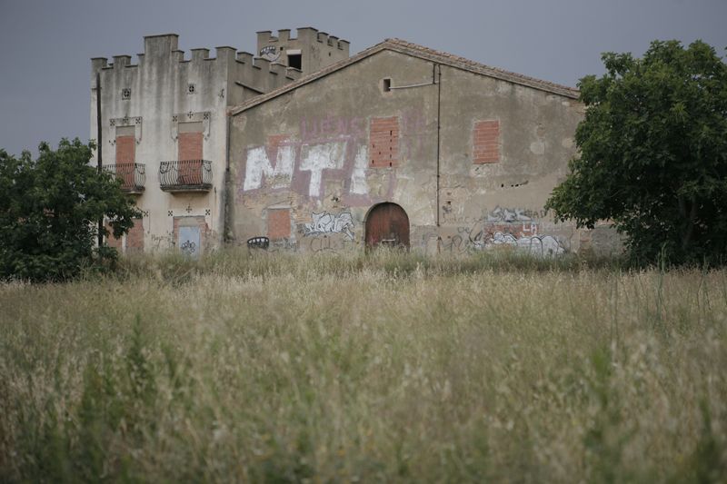 Masia de Can Canyameres, tapiada a l'espera d'un projecte dinamitzador