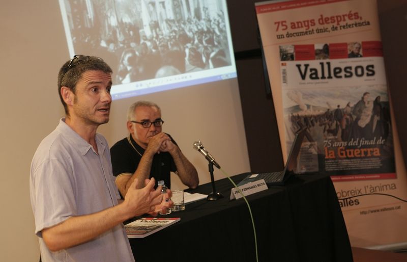 L'acte de presentació, aquest dimarts. FOTO: Artur Ribera