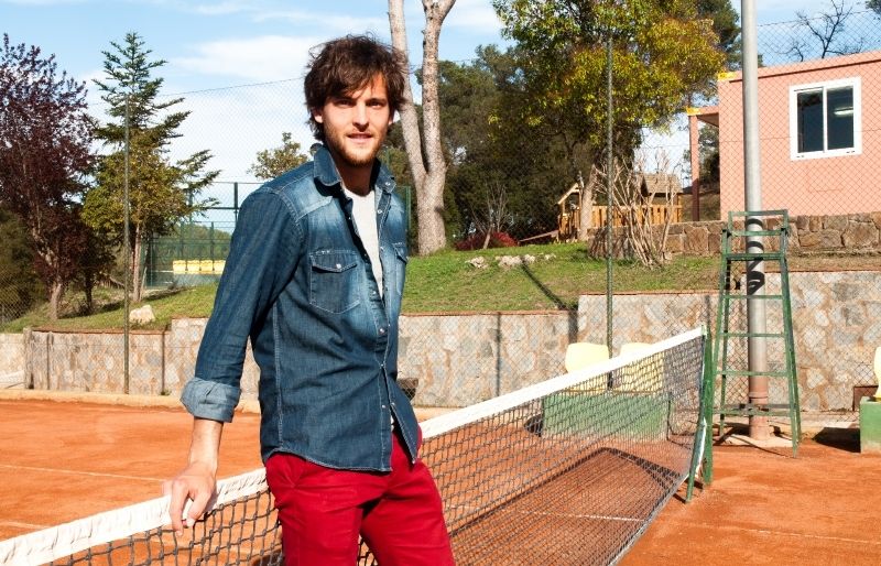 Joao Sousa, fotografiat al Club Esportiu Valldoreix. FOTO: David Molina