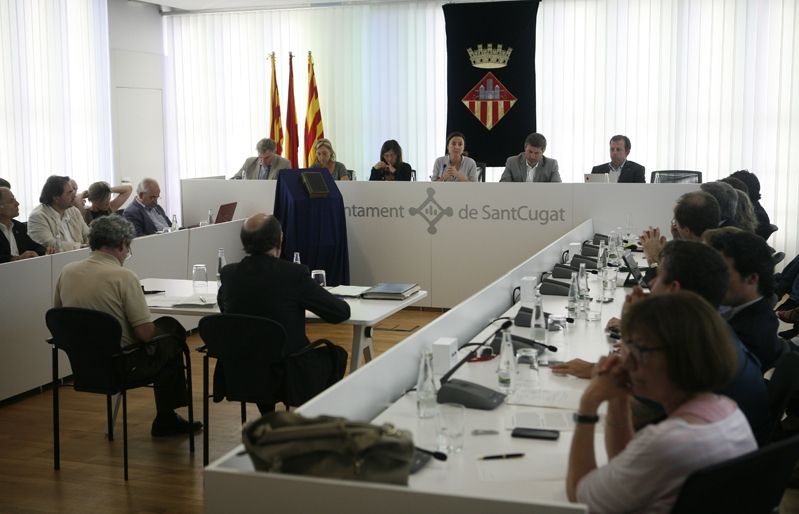 EL ple extraordinari de la ciutat s'ha elebrat el dilluns 14 de juliol. FOTO: Artur Ribera