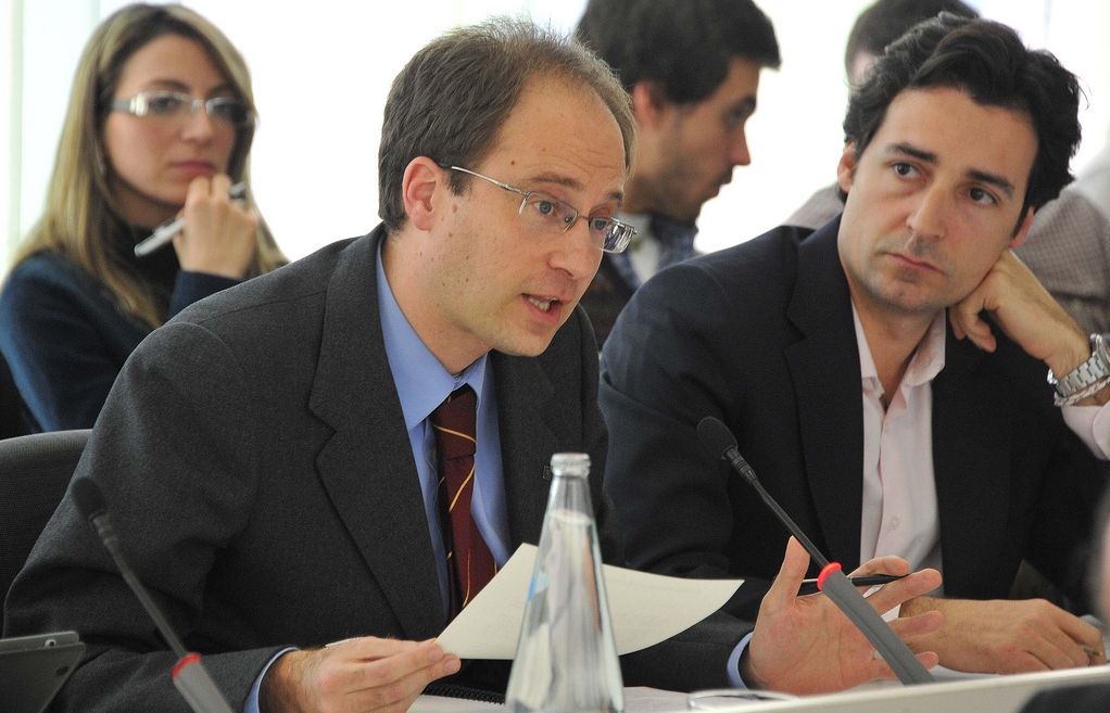 Bruno de Salvador en una intervenció al ple municipal. FOTO: Arxiu