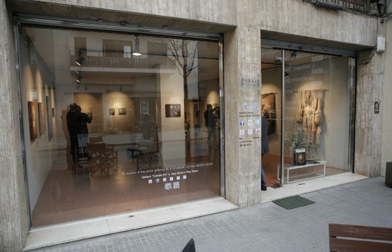 La galeria santcugatenca formava part d'(art) Catalunya. FOTO: Artur Ribera