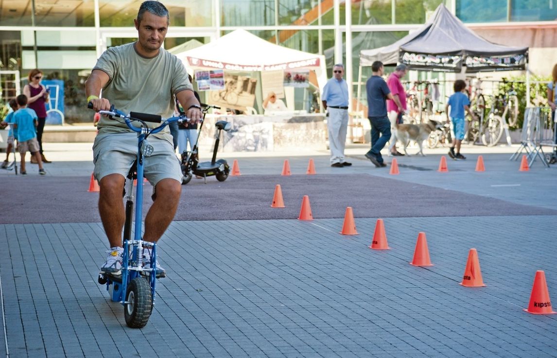 Durant la Setmana de la Mobilitat Sostenible sorganitzen nombroses activitats a la ciutat. FOTO: Amanda Bernal