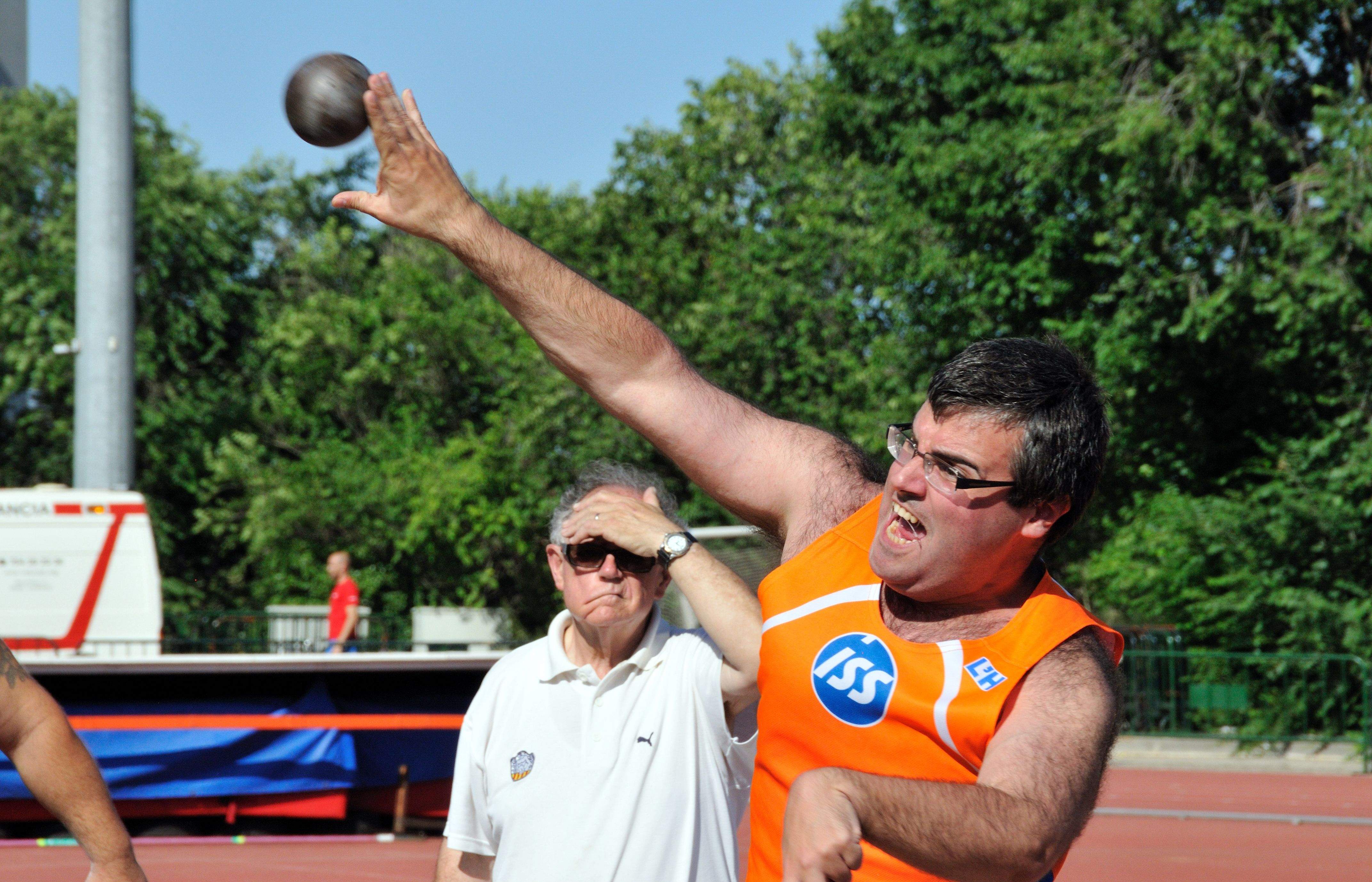 Carles Muñoz és atleta de la Federació Esportiva Catalana Paralítics Cerebrals. FOTO: FECPC
