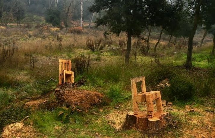 Obra dels artistes. FOTO: Cedida