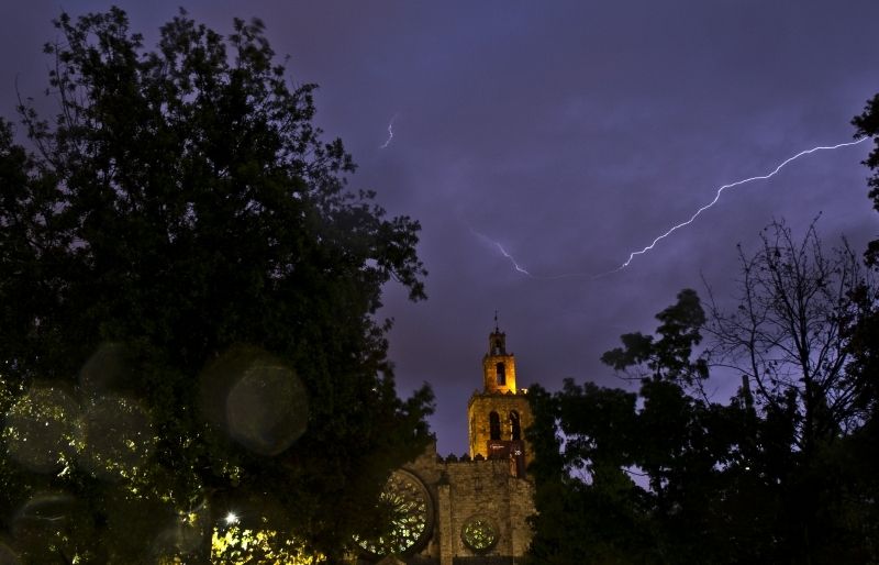 Aquesta setmana hi pot haver tempestes. FOTO. David Molina