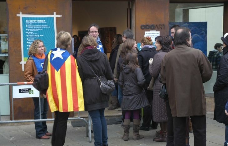 A Sant Cugat la consulta es va celebrar el 13 de desembre del 2009. FOTO: David Fernández