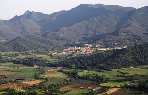 Santa Pau, a la Garrotxa. FOTO: Àgata Guinó