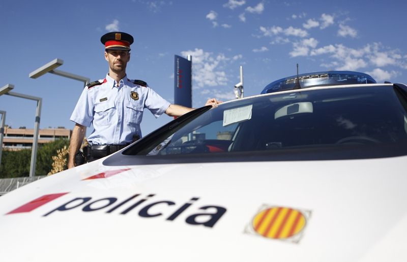 Òscar Bartolomé, sotscap de la comissaria dels Mossos d'Esquadra de Sant Cugat. FOTO: Cedida