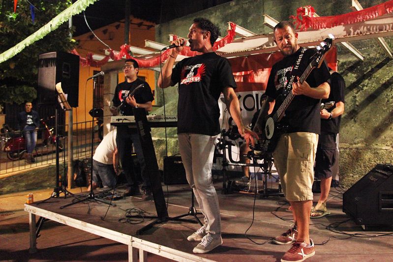 Koichi & The Huipiles a la Festa Major de la Colònia Montserrat FOTO: Arxiu