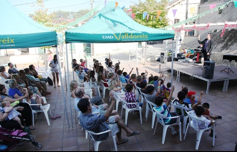 La Festa Infantil, amb el mag David Baró. FOTO: Lali Puig