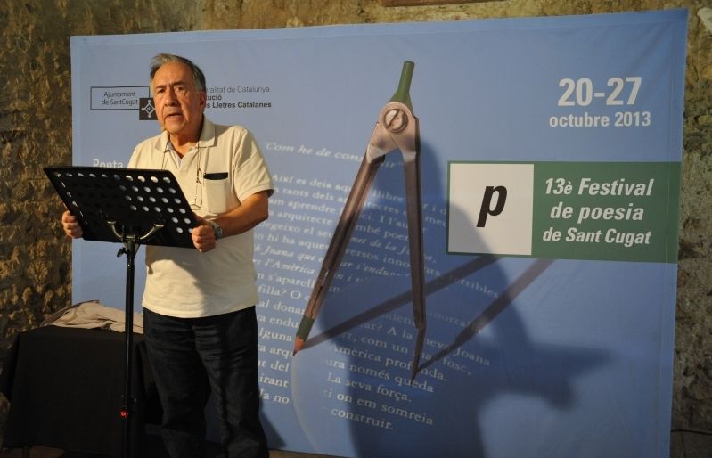 Joan Margarit va ser el poeta d'honor de la passada edició del Festival. FOTO: Amanda Bernal