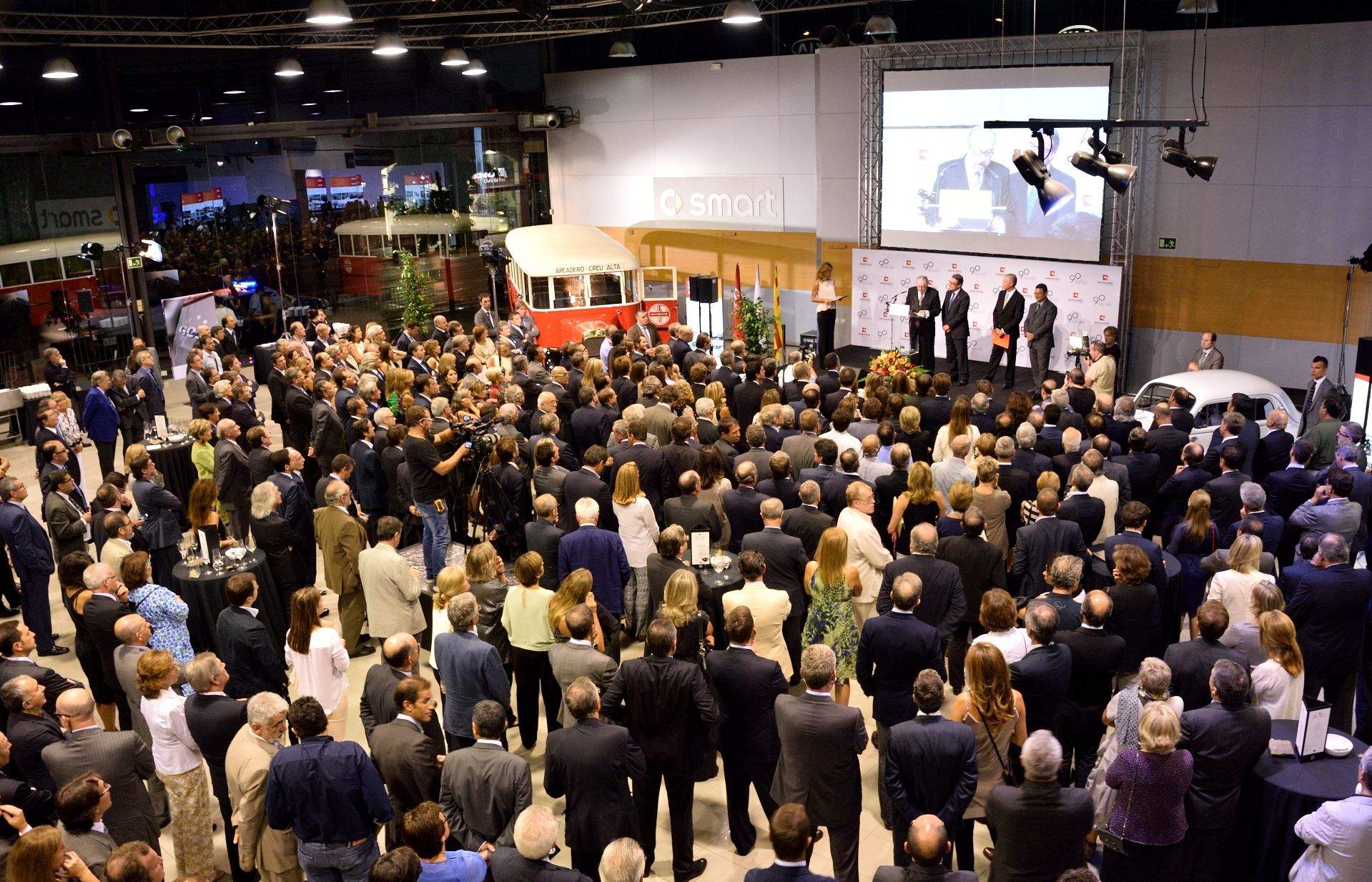 Acte de celebració dels 90 anys de Moventia. FOTO: Cedida