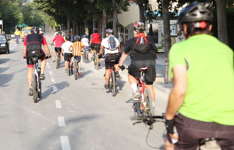 Han participat uns 20 corredors. FOTO: Lali Puig