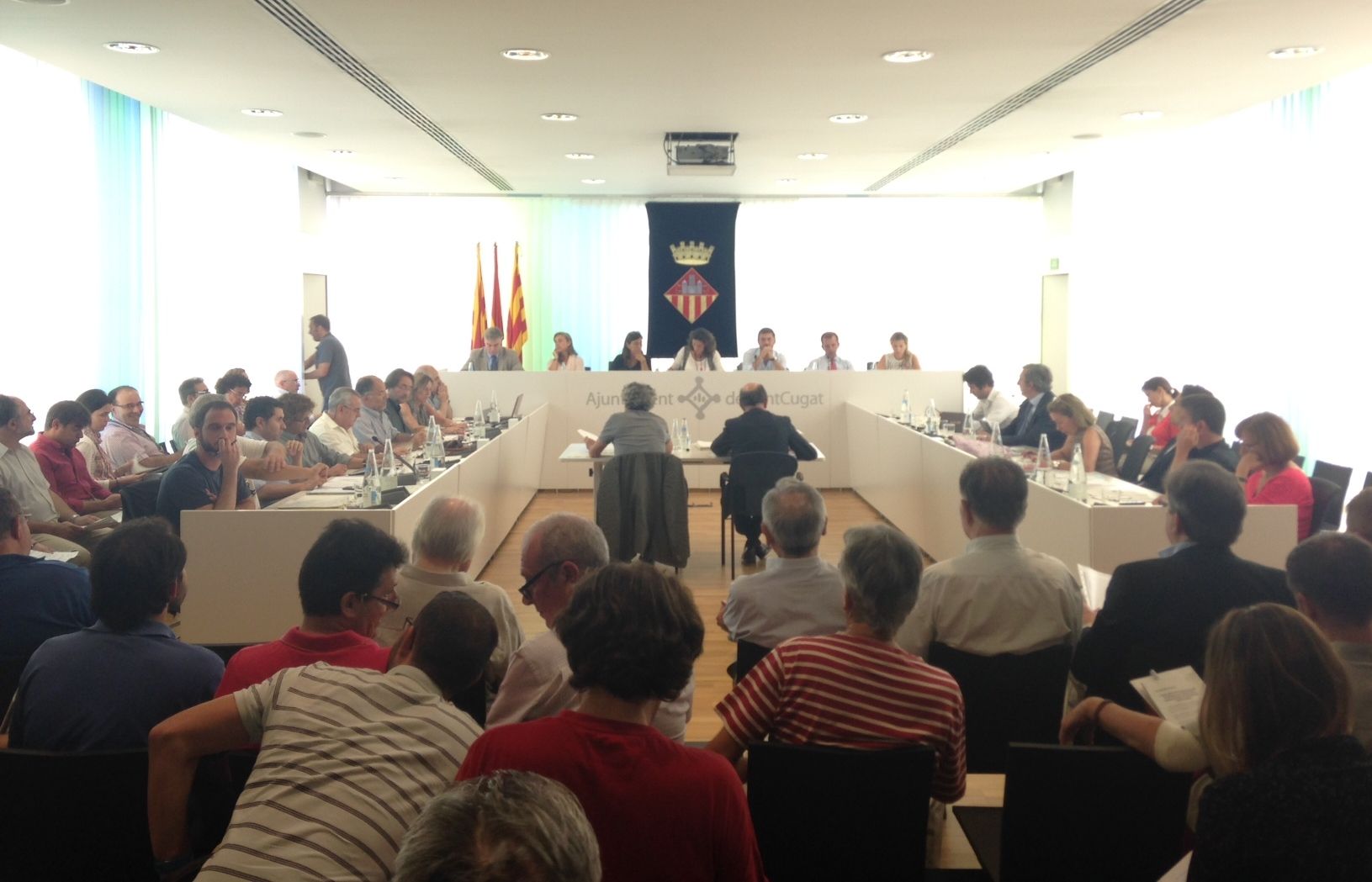 Imatge del ple de setembre el 2014. FOTO: Pere Fernández