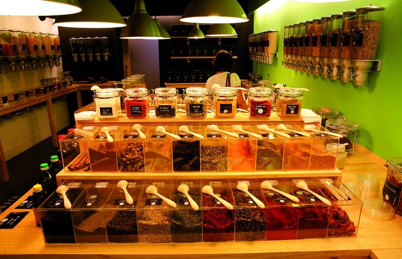 Botiga de productes ecològics, de quilòmetre 0 i naturals