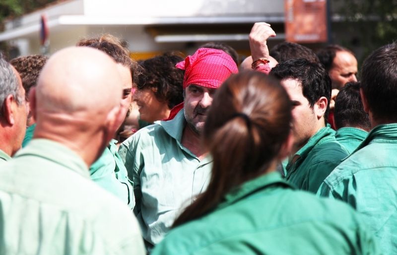 Els Gausacs durant l'actuació de Festa Major de Valldoreix. FOTO: Lali Puig