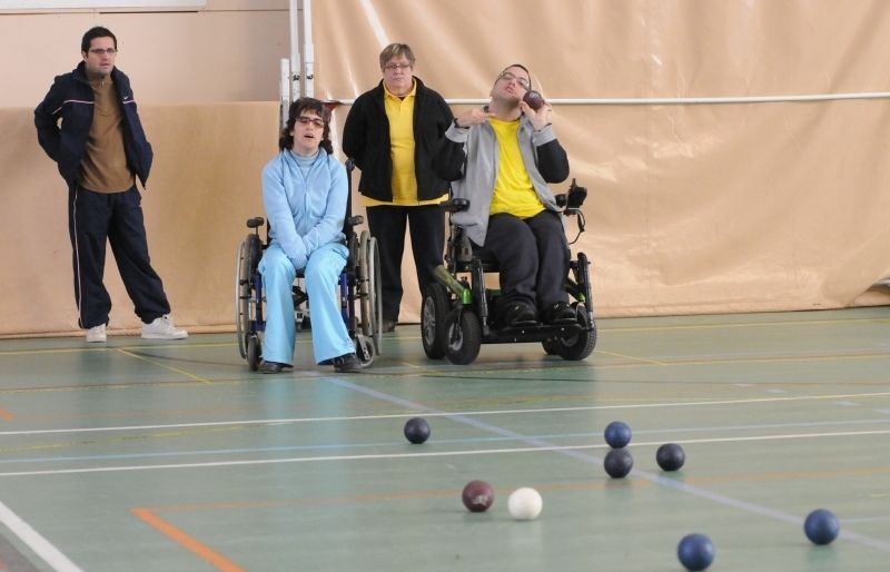 El febrer del 2012, el pavelló de Valldoreix va acollir una competició. FOTO: David Fernández